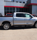 toyota tundra 2012 silver limited flex fuel 8 cylinders 4 wheel drive 6 speed automatic 76053