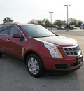 cadillac srx 2010 red suv luxury collection gasoline 6 cylinders front wheel drive automatic 75119