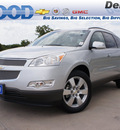 chevrolet traverse 2012 silver suv ltz 6 cylinders 6 speed automatic 76206