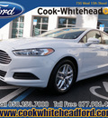 ford fusion 2013 white sedan se 4 cylinders front wheel drive automatic 32401