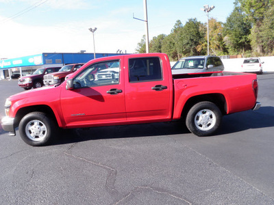 chevrolet colorado 2005 red z85 ls gasoline 5 cylinders rear wheel drive automatic 32401