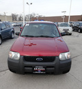 ford escape 2004 dk  red suv xls gasoline 6 cylinders front wheel drive automatic with overdrive 60546