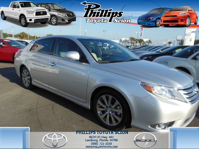 toyota avalon 2011 silver sedan limited gasoline 6 cylinders front wheel drive automatic 34788