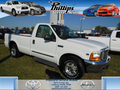 ford f 250 super duty 2000 white pickup truck lariat gasoline v10 rear wheel drive automatic with overdrive 34788