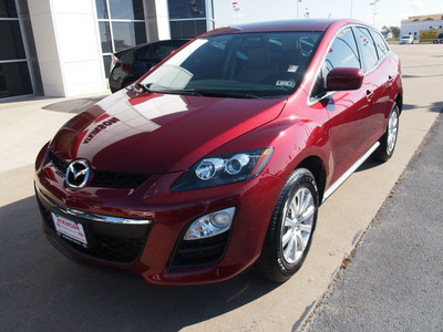 mazda cx 7 2012 dk  red suv i touring gasoline 4 cylinders front wheel drive automatic with overdrive 77802