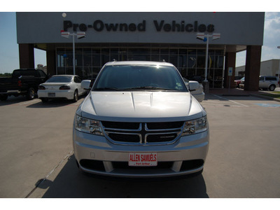 dodge journey 2011 silver mainstreet flex fuel 6 cylinders front wheel drive automatic with overdrive 77642