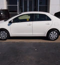 toyota yaris 2011 white sedan gasoline 4 cylinders front wheel drive automatic with overdrive 77802