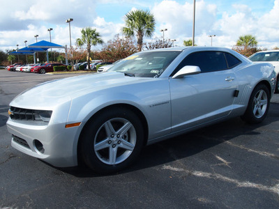 chevrolet camaro 2012 silver coupe lt gasoline 6 cylinders rear wheel drive automatic 77581
