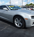 chevrolet camaro 2012 silver coupe lt gasoline 6 cylinders rear wheel drive automatic 77581
