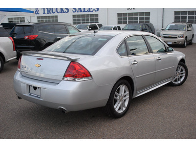 chevrolet impala 2012 silver sedan ltz 6 cylinders automatic 78501