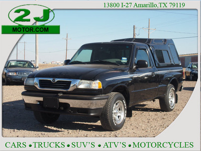 mazda b series pickup 1998 black pickup truck b2500 se gasoline 4 cylinders rear wheel drive 4 speed with overdrive 79119
