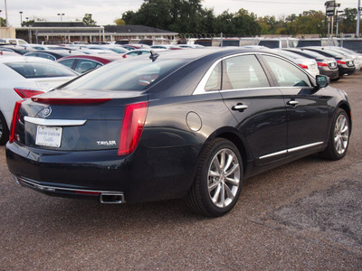 cadillac xts 2013 blue sedan premium collection gasoline 6 cylinders front wheel drive automatic 77074
