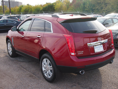 cadillac srx 2013 red suv flex fuel 6 cylinders front wheel drive automatic 77074