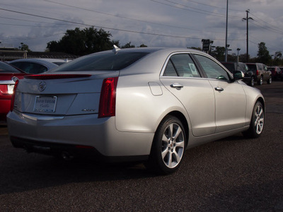 cadillac ats 2013 silver sedan 2 0l 4 cylinders automatic 77074