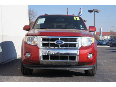 ford escape 2012 red suv limited flex fuel 6 cylinders front wheel drive automatic 79407