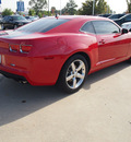 chevrolet camaro 2011 red coupe lt gasoline 6 cylinders rear wheel drive automatic 77375