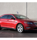 ford taurus 2011 red sedan sho gasoline 6 cylinders all whee drive automatic 79407
