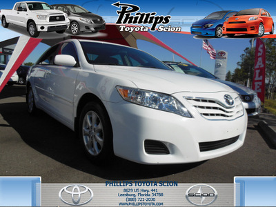toyota camry 2011 white sedan le gasoline 4 cylinders front wheel drive automatic 34788