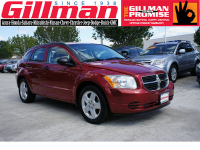 dodge caliber 2008 red wagon sxt gasoline 4 cylinders front wheel drive cont  variable trans  77099
