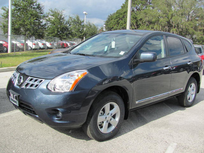 nissan rogue 2013 graphite blue special edition gasoline 4 cylinders front wheel drive automatic 33884