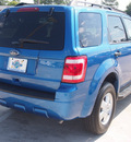 ford escape 2011 blue suv xlt 4 cylinders 6 speed automatic 77338