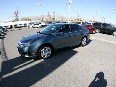 ford fusion 2011 teal sedan se gasoline 4 cylinders front wheel drive 6 speed manual 79925