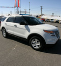 ford explorer 2012 white suv gasoline 6 cylinders 2 wheel drive automatic 79925