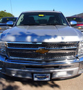 chevrolet silverado 1500 2013 silver pickup truck lt flex fuel v8 2 wheel drive automatic 75075