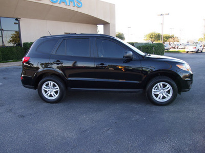 hyundai santa fe 2010 black suv gls gasoline 4 cylinders front wheel drive automatic 75075