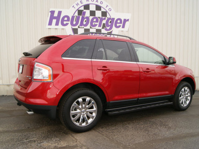 ford edge 2010 red candy suv limited 6 cylinders automatic 80905
