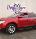 ford edge 2010 red candy suv limited 6 cylinders automatic 80905