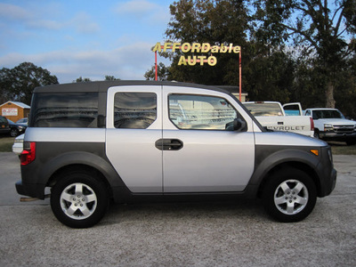 honda element 2003 silver suv ex gasoline 4 cylinders dohc front wheel drive automatic 77379