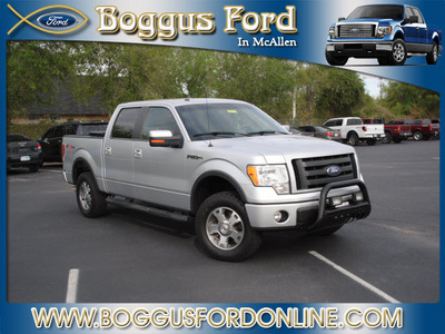 ford f 150 2010 silver fx4 flex fuel 8 cylinders 4 wheel drive 6 speed automatic 78501