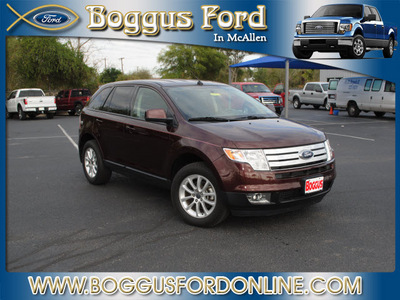 ford edge 2010 dk  red suv sel gasoline 6 cylinders front wheel drive 6 speed automatic 78501