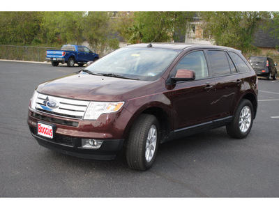 ford edge 2010 dk  red suv sel gasoline 6 cylinders front wheel drive 6 speed automatic 78501