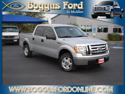 ford f 150 2010 silver xlt gasoline 8 cylinders 2 wheel drive 6 speed automatic 78501