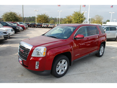 gmc terrain 2013 red suv sle 1 gasoline 4 cylinders front wheel drive automatic 77338