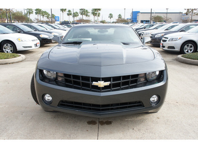 chevrolet camaro 2013 dk  gray coupe lt 6 cylinders not specified 77566