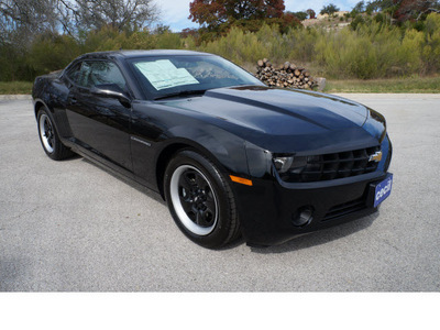 chevrolet camaro 2013 black coupe ls gasoline 6 cylinders rear wheel drive automatic 78028