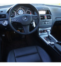 mercedes benz c class 2011 black sedan c300 sport gasoline 6 cylinders rear wheel drive automatic 78550