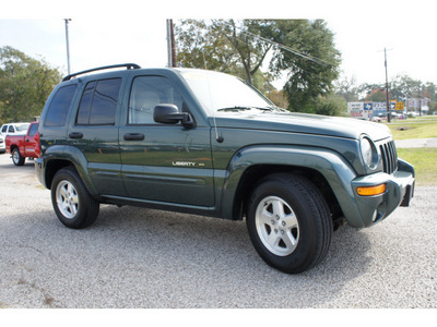 jeep liberty 2003 green suv limited 6 cylinders not specified 77531