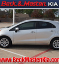 kia rio5 2012 silver hatchback lx gasoline 4 cylinders front wheel drive automatic 77375