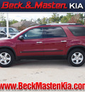 gmc acadia 2010 red suv sl gasoline 6 cylinders front wheel drive automatic 77375