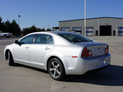 chevrolet malibu 2011 silver sedan lt 4 cylinders automatic 76234