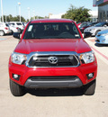 toyota tacoma 2013 red v6 gasoline 6 cylinders 4 wheel drive automatic 76053