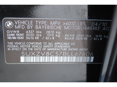 bmw x5 2011 black xdrive50i gasoline 8 cylinders all whee drive automatic 77002