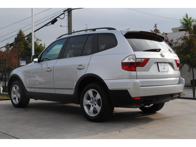 bmw x3 2008 silver suv 3 0si gasoline 6 cylinders all whee drive automatic 77002