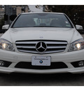 mercedes benz c300 2010 white sedan gasoline 6 cylinders rear wheel drive automatic 77002