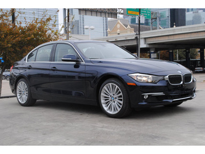 bmw 3 series 2013 blue sedan 328i gasoline 4 cylinders rear wheel drive automatic 77002