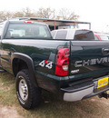 chevrolet silverado 3500 2004 dk  green gasoline 8 cylinders 4 wheel drive automatic with overdrive 77340